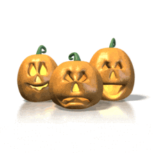 Jack O Lanterns Flash PowerPoint Animation layout preview.