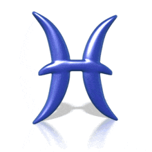 Pisces Symbol PowerPoint Animation layout preview.