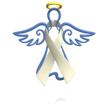 Angel Pearl Ribbon Floating PowerPoint Animation layout preview.
