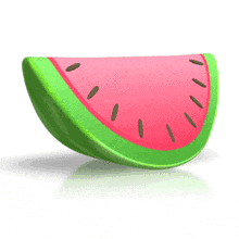 Watermelon Slice Sway PowerPoint Animation layout preview.