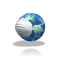 World Dust Mask Cover PowerPoint Animation layout preview.