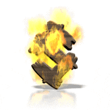 Fire Blaze S PowerPoint Animation layout preview.