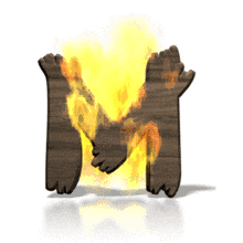 Fire Blaze M PowerPoint Animation layout preview.