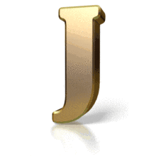 Gold Streak J PowerPoint Animation layout preview.