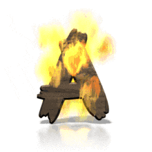 Fire Blaze A PowerPoint Animation layout preview.