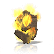 Fire Blaze 9 PowerPoint Animation layout preview.