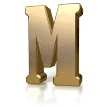 Gold Streak M PowerPoint Animation layout preview.