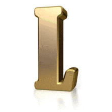 Gold Streak L PowerPoint Animation layout preview.