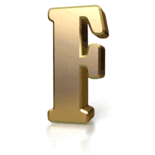 Gold Streak F PowerPoint Animation layout preview.