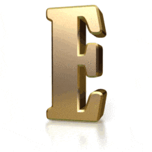 Gold Streak E PowerPoint Animation layout preview.