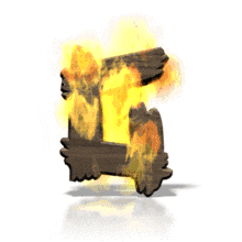 Fire Blaze G PowerPoint Animation layout preview.