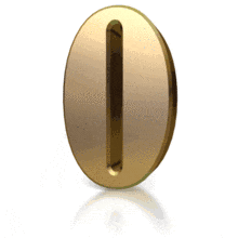 Gold Streak O PowerPoint Animation layout preview.