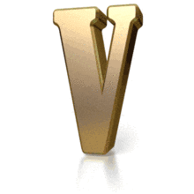 Gold Streak V PowerPoint Animation layout preview.