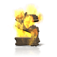 Fire Blaze 5 PowerPoint Animation layout preview.