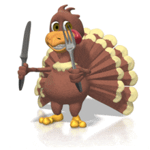Turkey Ready To Eat PowerPoint Animation layout preview.