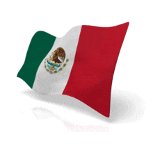 Mexico Flag Perspective Anim PowerPoint Animation layout preview.