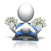 Internet Riches PowerPoint Animation layout preview.