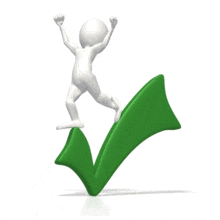Check Mark Celebration PowerPoint Animation layout preview.