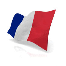 France National Flag PowerPoint Animation layout preview.