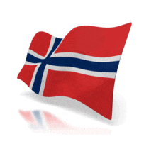 The National Flag of Norway PowerPoint Animation layout preview.