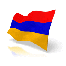 Animated Armenia Flag PowerPoint Animation layout preview.