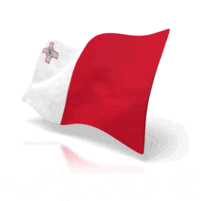 Animated flag of Malta PowerPoint Animation layout preview.