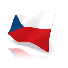 Czech Republic National Flag PowerPoint Animation layout preview.