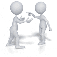 Stick Figure Heated Argument PowerPoint Animation layout preview.