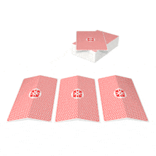 Three Card Monte PowerPoint Animation layout preview.
