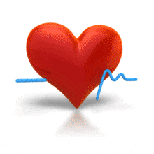 Cardiogram Heart Working PowerPoint Animation layout preview.