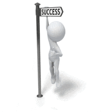 Hanging Around With Success PowerPoint Animation layout preview.