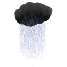 Rain Shower Cloud PowerPoint Animation layout preview.