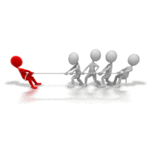Hold Your Ground Rope PowerPoint Animation layout preview.