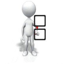 Drawing Two Check Marks (Non - Looping) PowerPoint Animation layout preview.