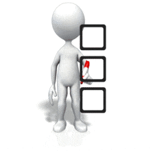 Draw Three Check Marks (Non - Looping) PowerPoint Animation layout preview.