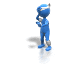 Patient Stumbling With Bandages PowerPoint Animation layout preview.