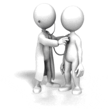 Doctor Listening To Heartbeat PowerPoint Animation layout preview.