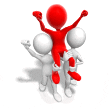 Celebrate The Times PowerPoint Animation layout preview.