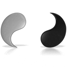 Yin Yang Unite PowerPoint Animation layout preview.
