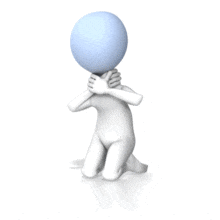 Stick Figure Giving Choking Signal PowerPoint Animation layout preview.