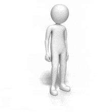 Stick Figure Upper Cut Punch PowerPoint Animation layout preview.
