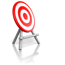 Target Miss (Non - Looping) PowerPoint Animation layout preview.