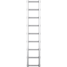 Long Climb Up Ladder PowerPoint Animation layout preview.