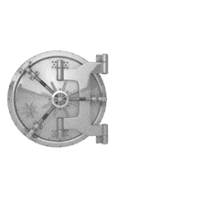Vault Opening Text (Non Looping) PowerPoint Animation layout preview.