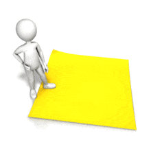Figure Presenting Blank Note PowerPoint Animation layout preview.