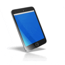 Smart Phone Popup Text PowerPoint Animation layout preview.