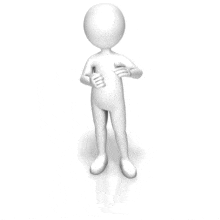 Stick Figure Counting Fingers PowerPoint Animation layout preview.