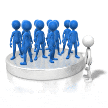 Come Join The Team - Non Looping PowerPoint Animation layout preview.