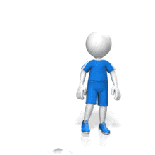 Soccer Ball Kick PowerPoint Animation layout preview.