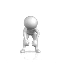 Running Exhaustion PowerPoint Animation layout preview.